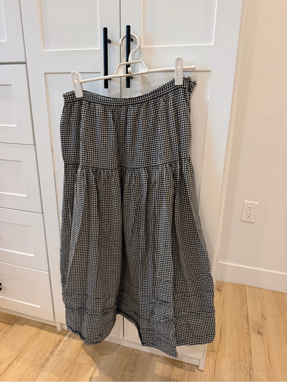 Doen Sebastiane Skirt - Black and White Gingham